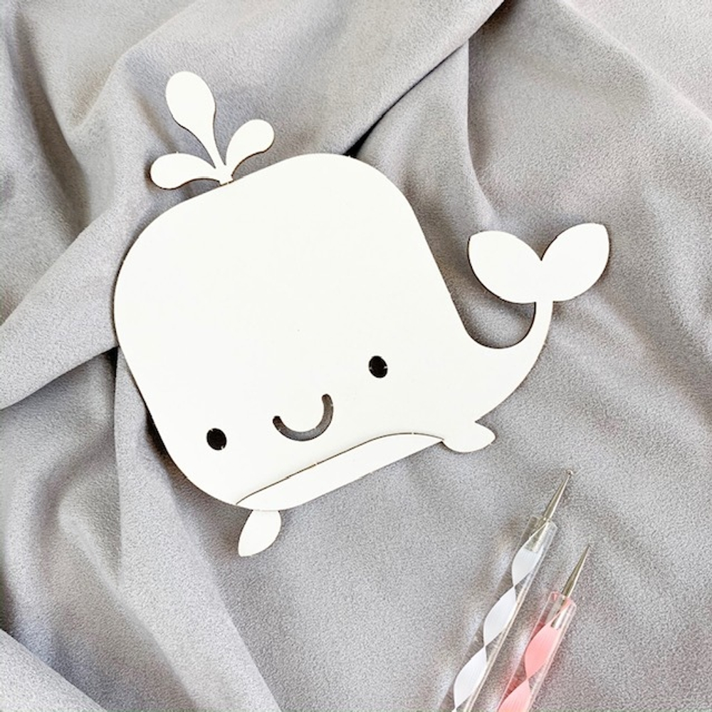 Заготовка для тиснения "Кит"