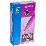 Ручка гелевая стираемая Pilot "Frixion" фиолетовая, 0,7мм