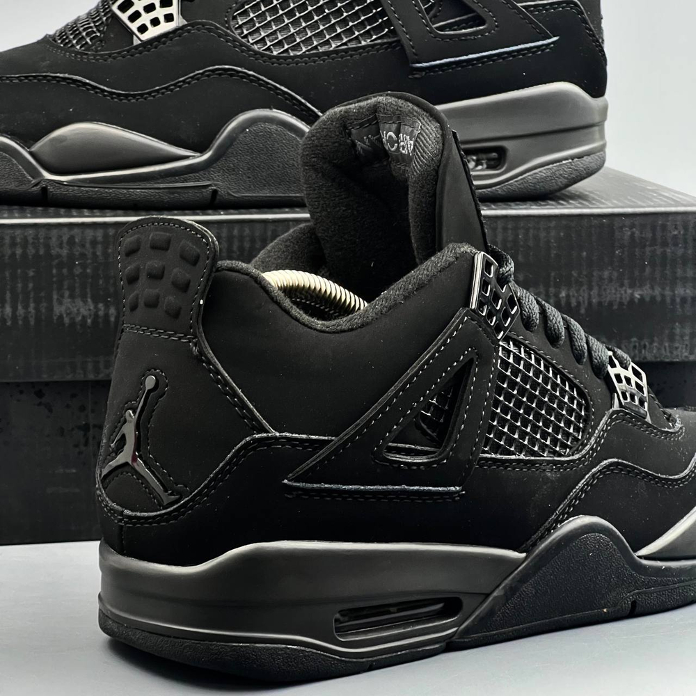 Кроссовки Nike Jordan 4 #461 (черн.)