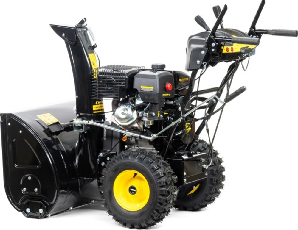 Снегоуборщик бензиновый выброс 15 м с электрозапуском CHAMPION ST1170E