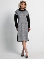 Платье Жанетта (черно-серое) П15128-18М LT Collection