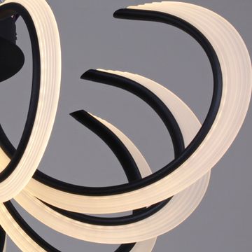 74390-0.3-5+5 black светильник потолочный