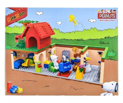 Констр. блочный Бан Бао "Дом пса Снупи" 508 эл. коробка 7503