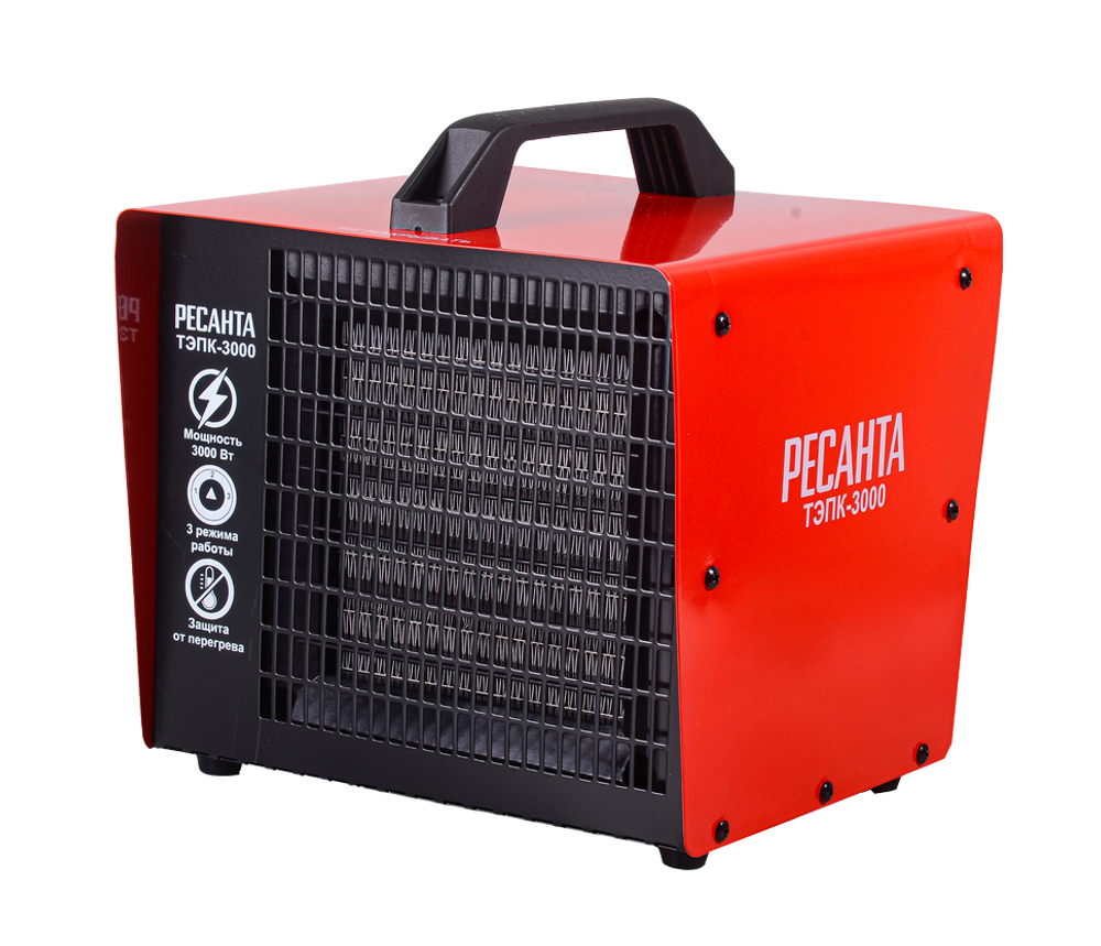 Электрическая тепловая пушка РЕСАНТА ТЭПК-3000