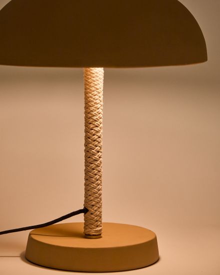 Настольная лампа Arinda из терракоты