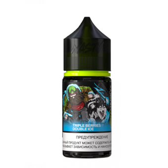 Жидкость NASTY X HUSKY IMPORT SALT (20MG STRONG) 30 ml - TRIPLE BERRIES DOUBLE ICE