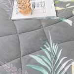 Комплект постельного белья Сатин с Одеялом 100% хлопок на резинке OBR140