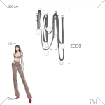 Готовая трековая система на ремнях Loft It PICOT 10240/7