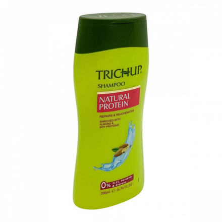 VASU TRICHUP Natural protein hair shampoo Шампунь для волос с натуральным протеином 200мл