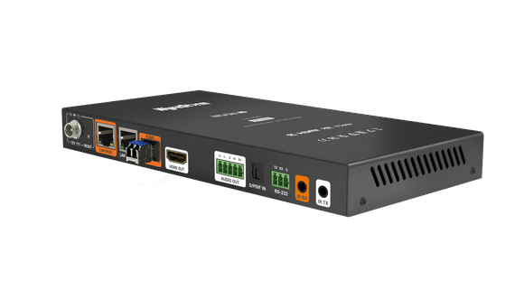 Wyrestorm NHD-500-RX - приёмник 4K60 UHD (60 Гц 4:4:4), AVoIP (1 Гбит/с), поддержка SFP, ARC, USB 2.0
