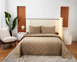 Покрывало 160x220 Sofi De MarkO Армандо песочное