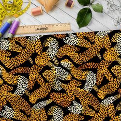 Ткань премиум флис африканская фантазия