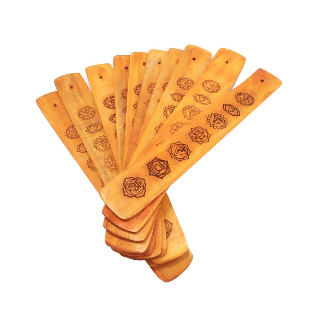 Подставка под благовония Лыжа 7 чакр 25см