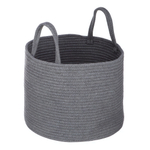 Корзина для хранения "Хлопок", Д350 Ш350 В280, серый