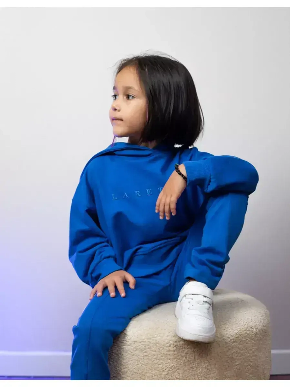 Костюм спортивный для девочки, худи и брюки