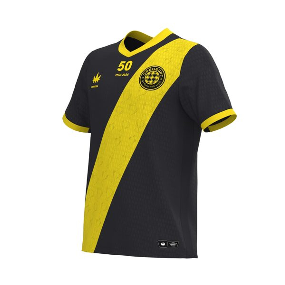 Футболка игровая детская Orenburg Jersey Reserve 25/26 Y — Black/tour yellow