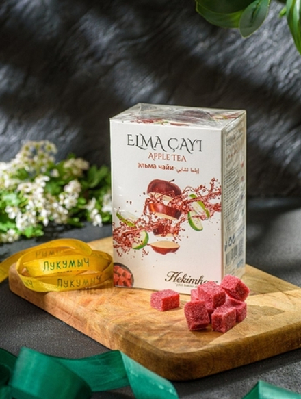 Чай прессованный "Hekimhan" яблочный 170 гр