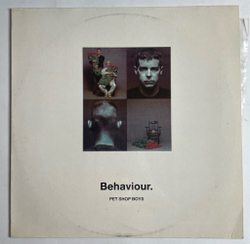 Винтажная виниловая пластинка LP Pet Shop Boys Behaviour (Россия 1992)