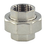 Соединитель латунь никель американка Ду 40 (1 1/2") прямой ВР/ВР SantechSystems