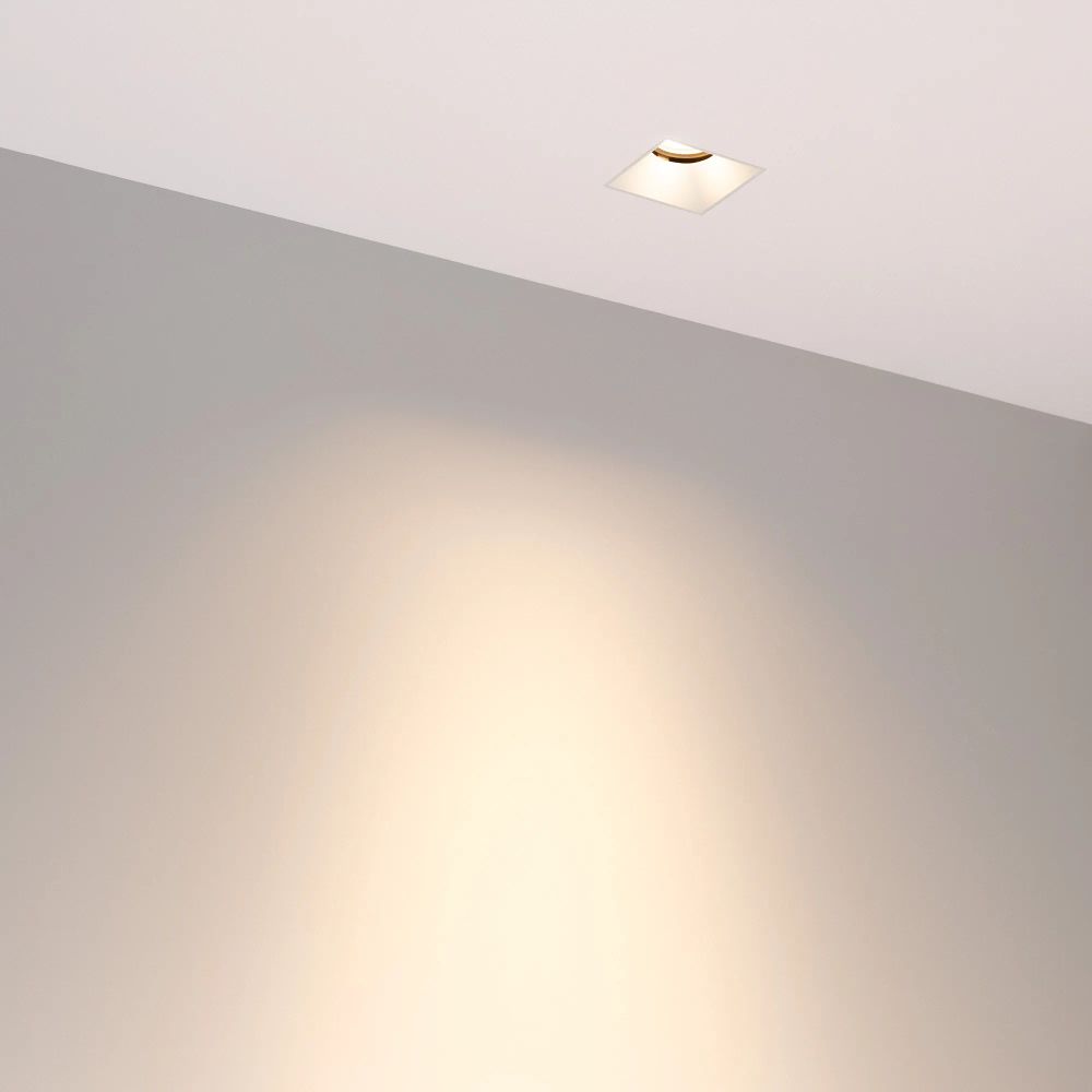 Светильник MS-RIALTO-TRIMLESS-S40x40-9W Warm3000 (WH, 36deg, 230V) (Arlight, IP20 Металл, 5 лет) 048325