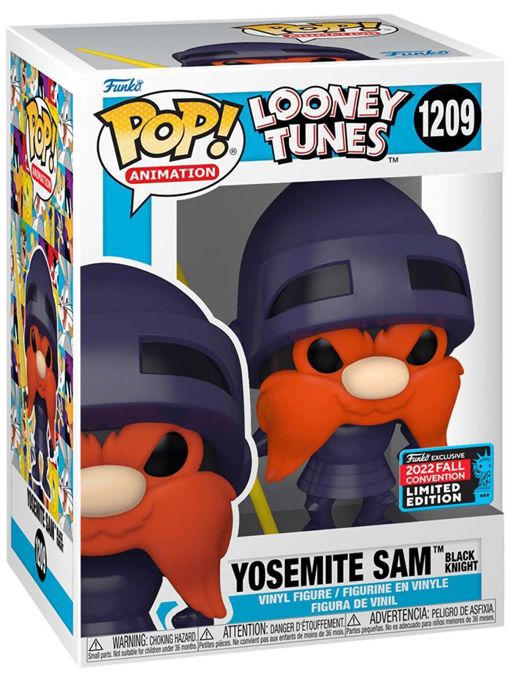 Фигурка Funko POP! Animation Looney Tunes Yosemite Sam Black Knight NYCC22 (Exc) (1209) 67044