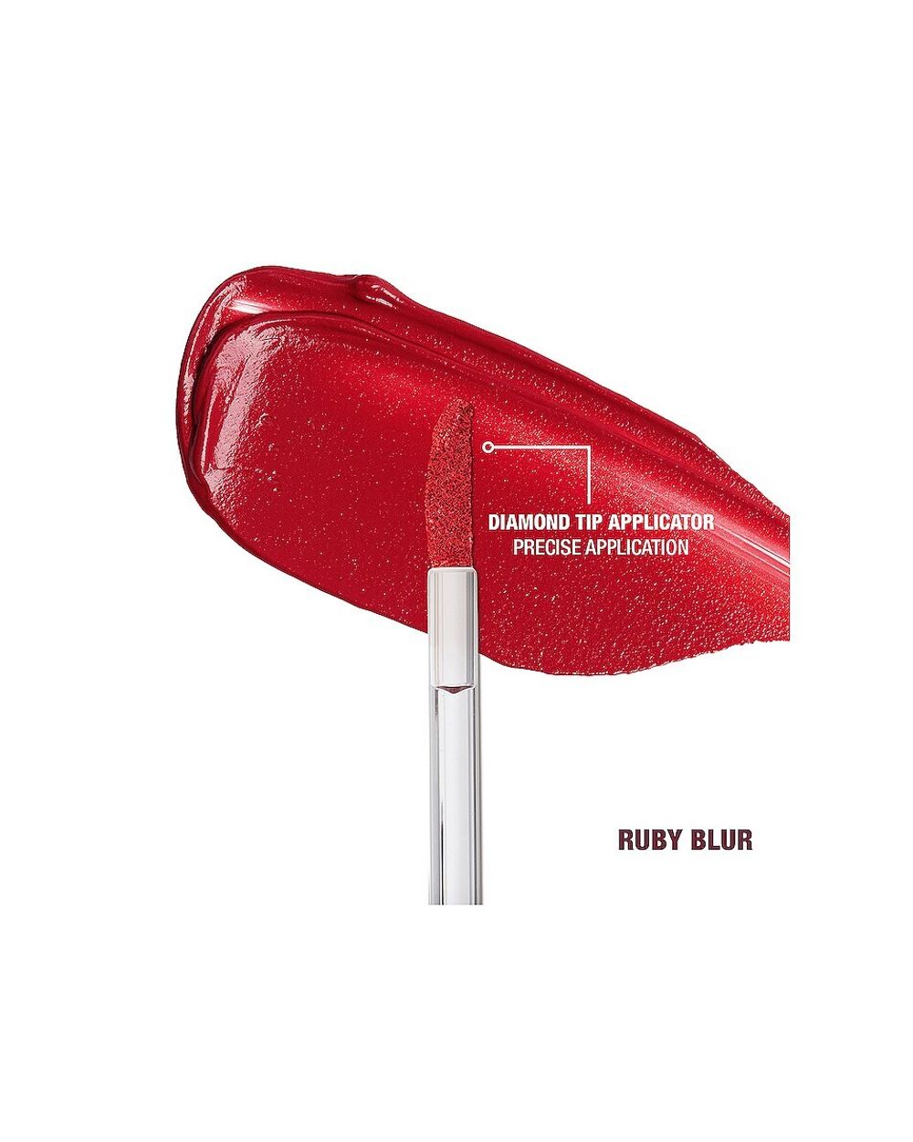 Жидкая матовая помада для губ Charlotte Tilbury Airbrush Flawless Lip Blur - #Ruby Blur