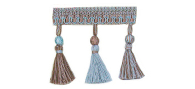 10007/41 Бахрома с кисточками и бубенчиками