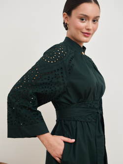 Платье кимоно ажурное