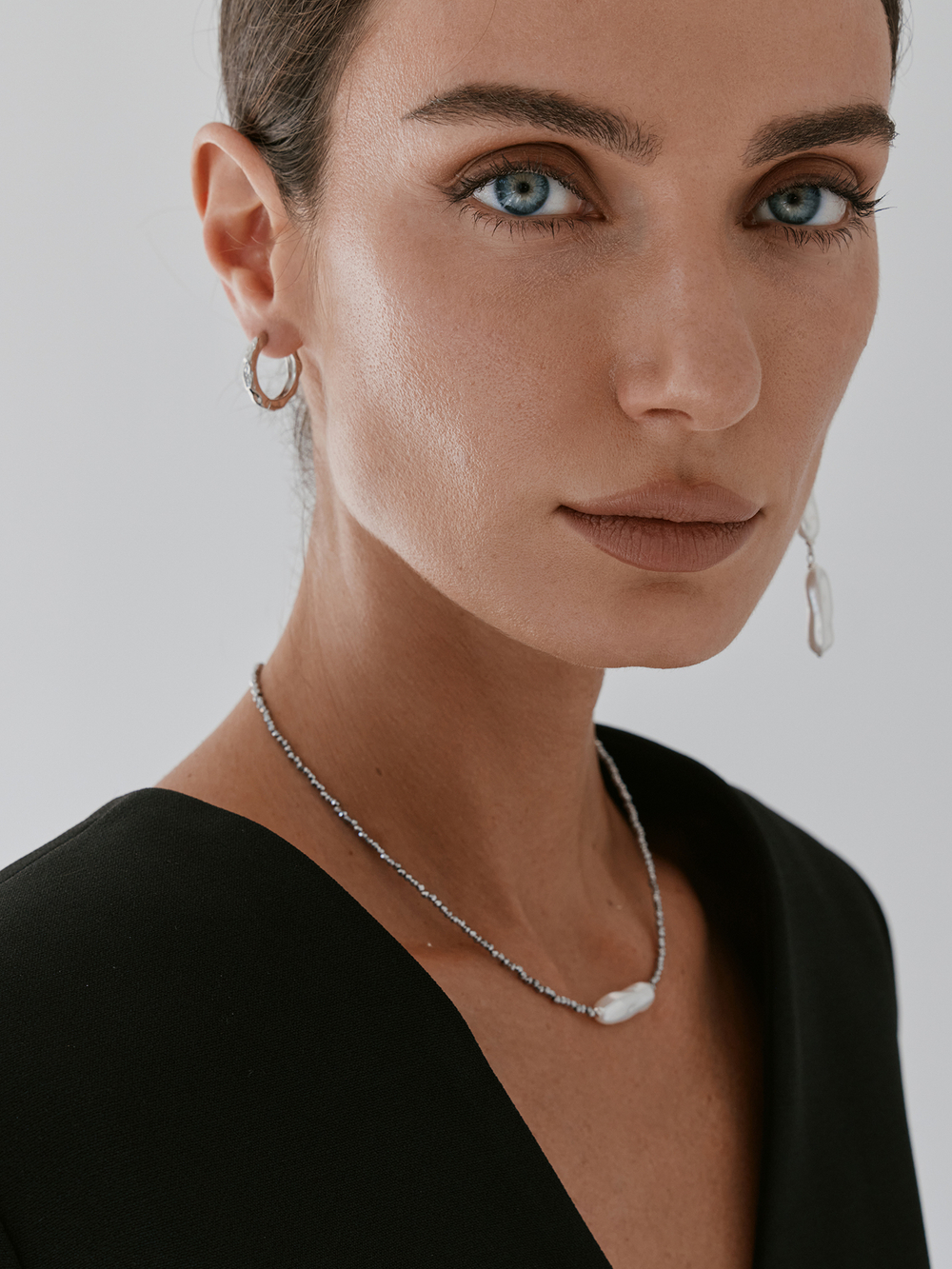 91003226 Серьги Selena Pearls