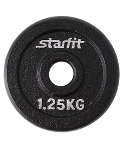 Диск чугунный BB-204 d=26 мм, черный, 1,25 кг