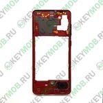 Средняя часть для телефона Samsung Galaxy A31 (SM-A315F), Красная