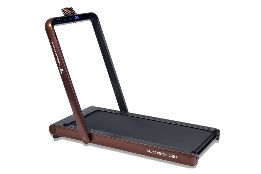 Беговая дорожка Titanium Masters Slimtech C20 (коричневая, красная,Deep Blue)