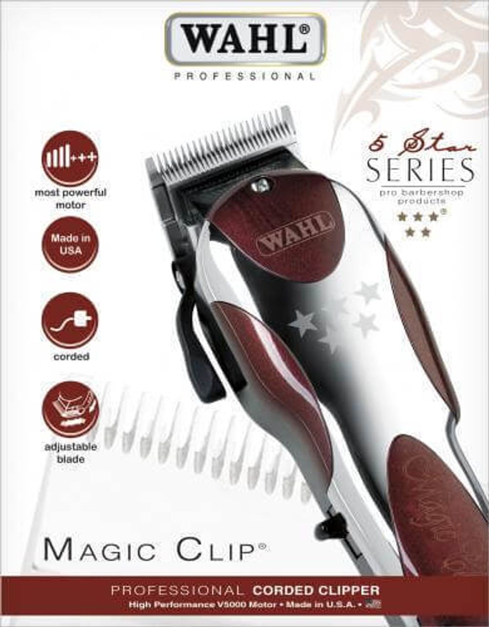 Машинка для стрижки Wahl Magic Clip (8451-316H) - купить по цене 12 720 руб  на официальном сайте MoserRussia.ru