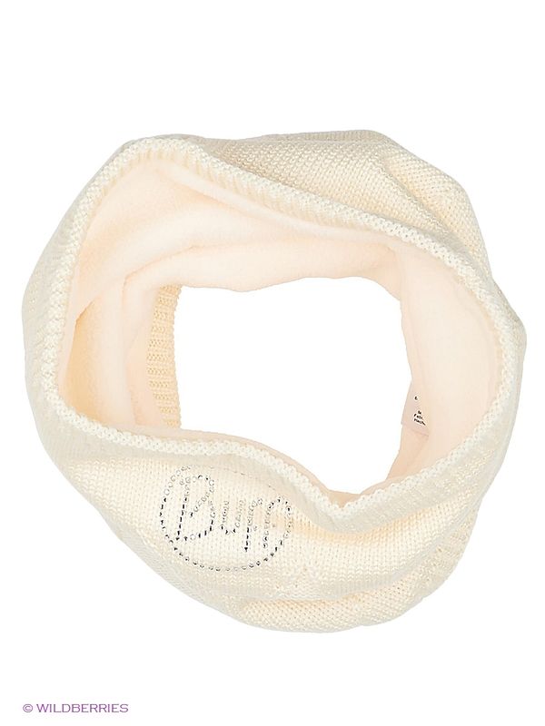 Шарф-труба вязаный Buff Stella Chic Cream Фото 2