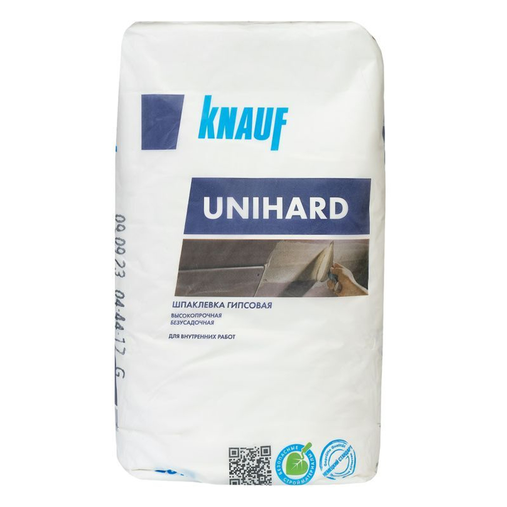 Шпаклевка гипсовая для заделки швов и стыков Кнауф Унихард 20 кг