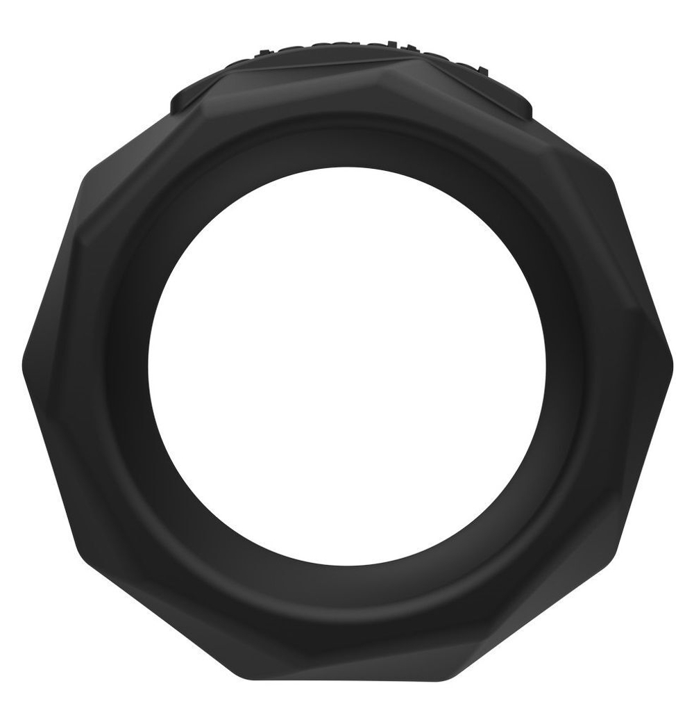 Черное эрекционное кольцо Maximus 45