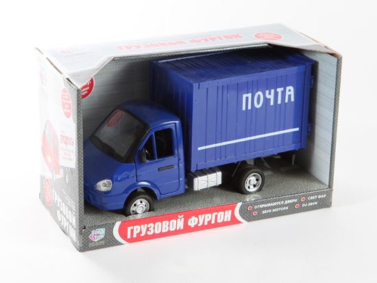 Газель-фургон Почта "Play smart" на батарейках