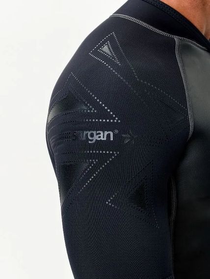 Гидрокостюм Sargan Black King shorty man черный 3 мм