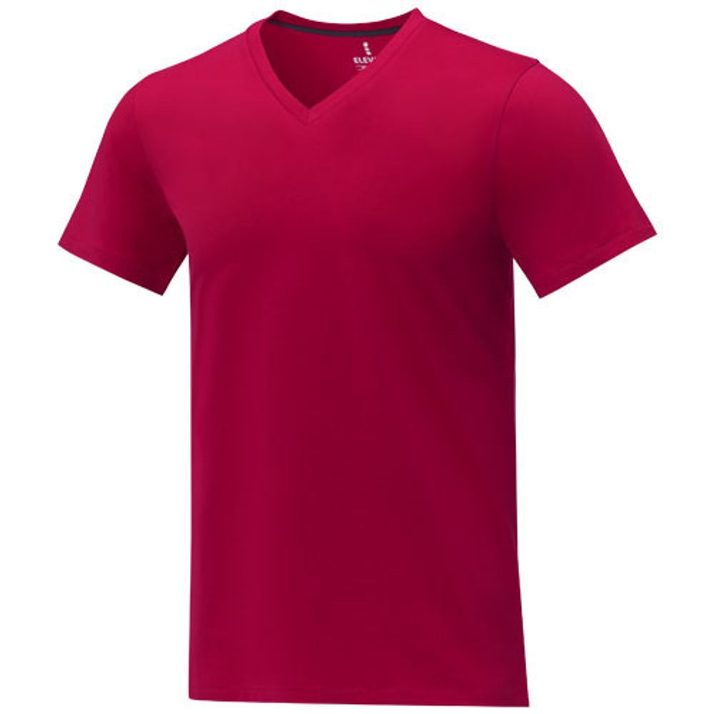 Somoto Мужская футболка с коротким рукавом и V-образным вырезом