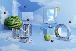 Органайзер для украшений Ferris, Ø19 см, хром