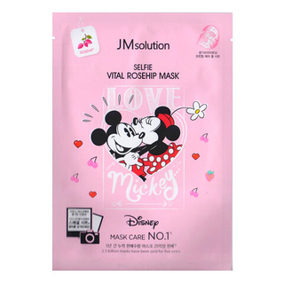 Тканевая маска с экстрактом шиповника JMSOLUTION Disney Collection Vital Rosehip Mask