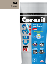 Затирка цементная Ceresit багамы 2кг №43