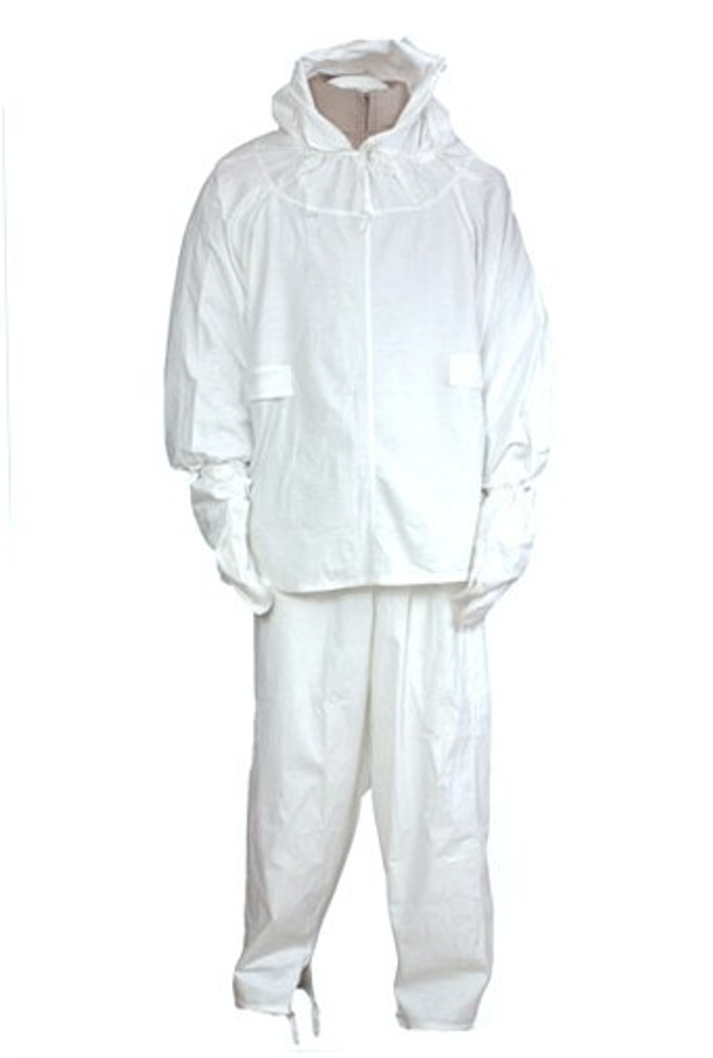 Масхалат белый на молнии