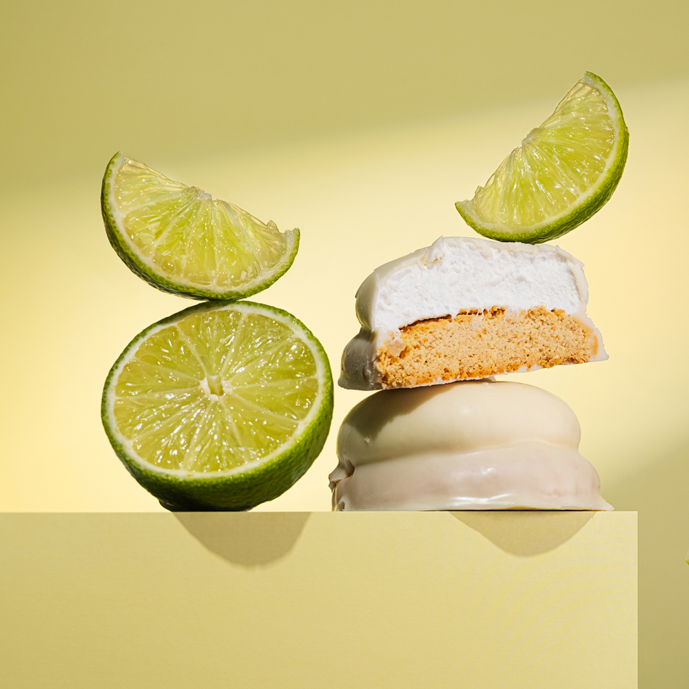 МИКС протеинового печенья с суфле 3шт/уп: кокос, лайм, арахис