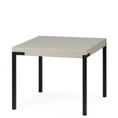 Кофейный столик Angel High 60х60 см, серый