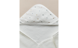 Zara Home Детское полотенце с капюшоном из хлопка, z amana biel, 80x80 см · 5650/423