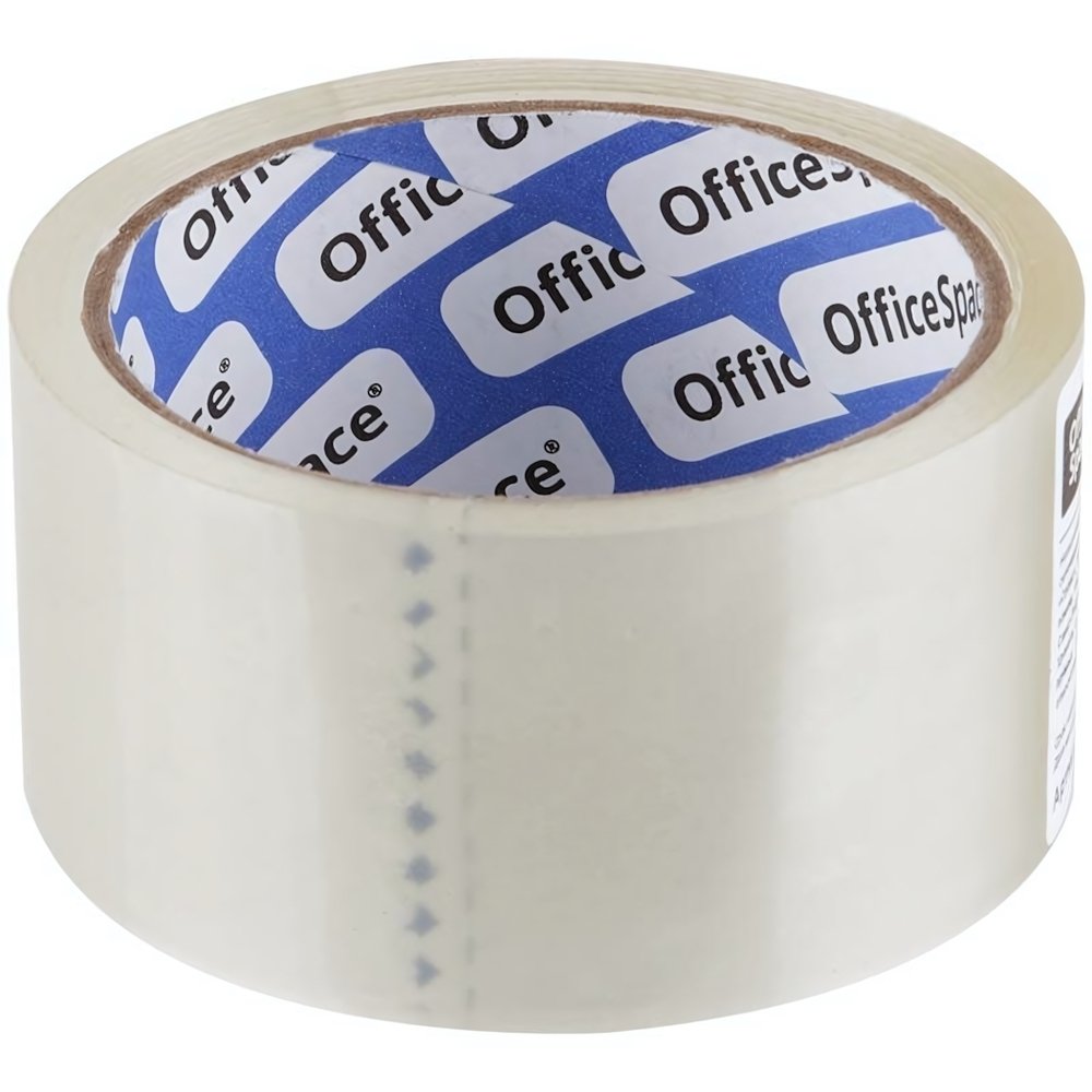 Клейкая лента 48мм*40м прозрачная (Спейс)