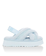 DISCO CROSS SLIDE-blue