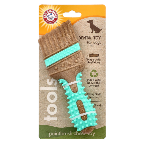 Arm & Hammer, Dental Toy For Dogs, кисть, 1 игрушка