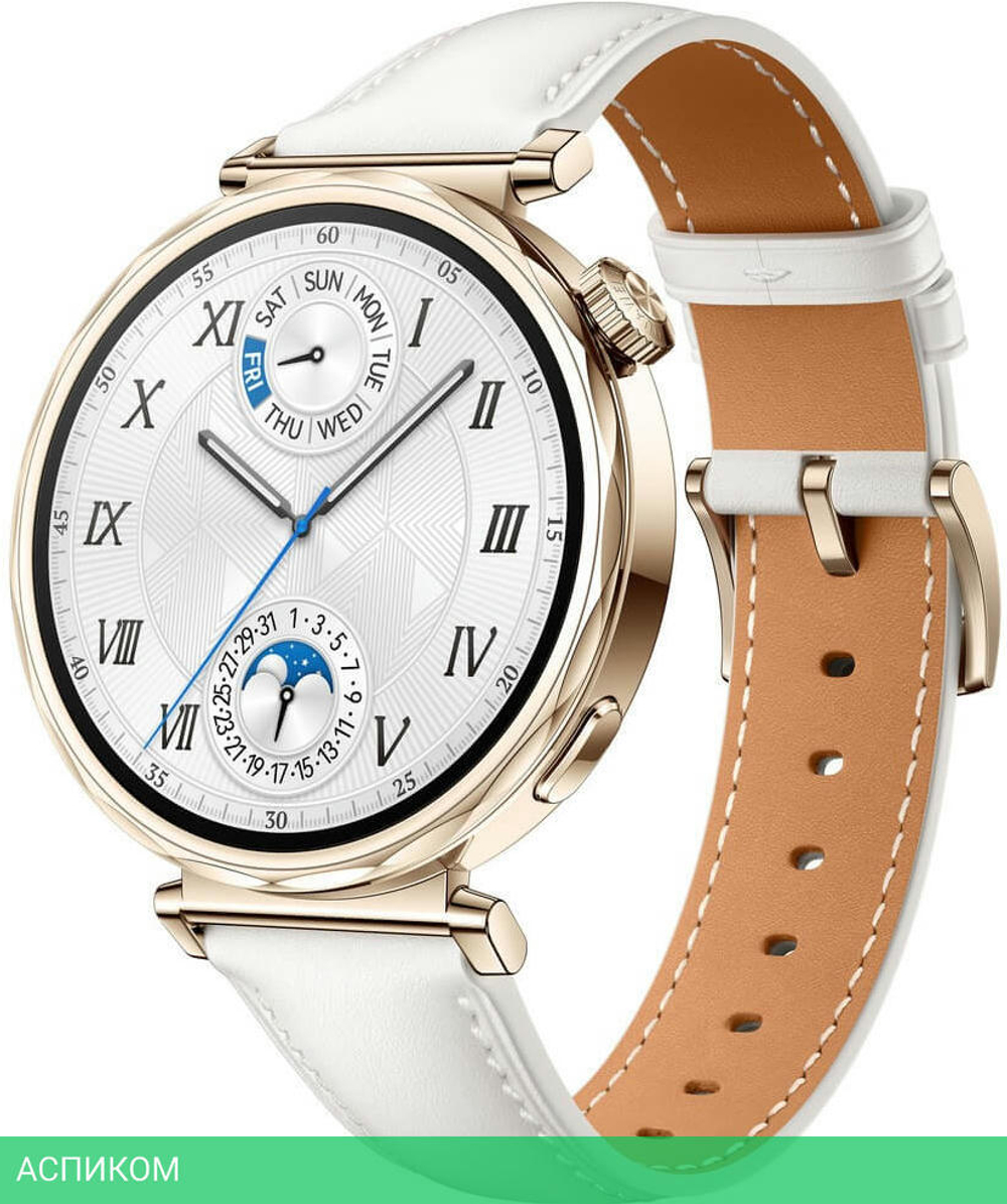 Умные часы Huawei Watch GT 5 41мм JNA-B19 White Composite Leather Strap (55020DHA)